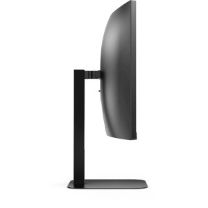 AOC CU34V5CW/BK 34 inch UWQHD VA 1 ms 100 Hz Webcam USB-C FreeSync