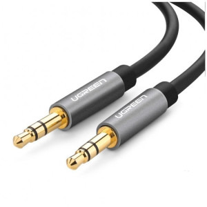 Ugreen AV119, Jack 3.5 mm Male - Jack 3.5 mm Male, 1m, negru-gri