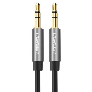 Ugreen AV119, Jack 3.5 mm Male - Jack 3.5 mm Male, 3m, negru-gri
