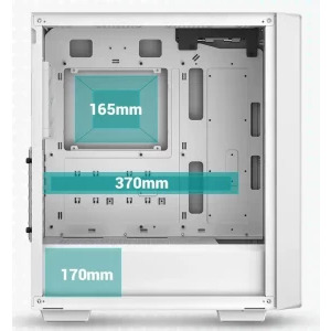 Deepcool CC560 V2 white with blue fans