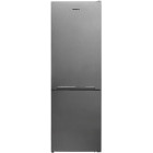 Combina frigorifica Heinner HC-V341XE++, 340 L, Clasa E, Less Frost, Iluminare LED, Control mecanic, 186 cm, Inox