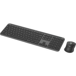 Logitech MK950 Signature Slim Combo, Wireless, Graphite