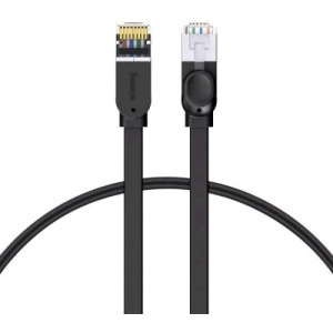 Baseus CAT6 Patch Cable UTP 10 m Flat Black