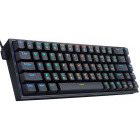 Tastatura Gaming Redragon Castor Black RGB Mecanica Red Switch
