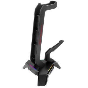 Redragon Scepter Elite RGB Headset Stand, Mouse Bungee & Hub USB