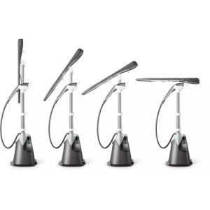 Philips Aparat de calcat vertical Seria 8000 All in One GC628/80, 2400W, 90g/min, Gri/Alb