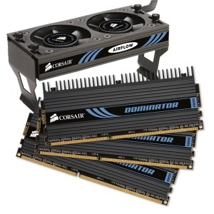 Corsair Dominator DHX Pro 12GB DDR3 1600MHz CL9 Triple channel kit rev. A Airflow II Fan