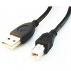 Cablu periferice Gembird USB 2.0 Male tip A - USB 2.0 Male tip B, 4.5m, negru