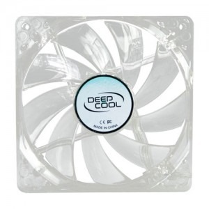 Deepcool Xfan 120L transparent led red