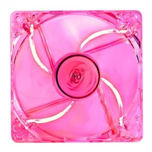 Deepcool Xfan 120L transparent led red