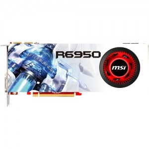 MSI Radeon HD6950 2GB GDDR5 256-bit