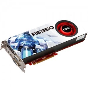 MSI Radeon HD6950 2GB GDDR5 256-bit