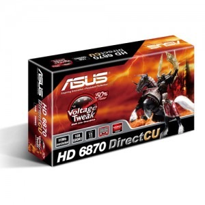 ASUS Radeon HD6870 DirectCU 1GB GDDR5 256-bit