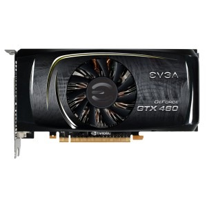 EVGA GeForce GTX 460 SuperSuperClocked 1GB GDDR5 256-bit Backplate