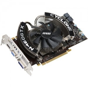 MSI GeForce GTX 460 SE Cyclone OC 1GB GDDR5 256-bit