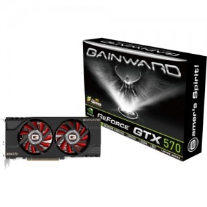 Gainward GeForce GTX 570 1.28GB GDDR5 320-bit DisplayPort