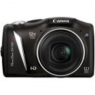Canon PowerShot SX130 IS Black + Incarcator + Acumulatori + husa + card SD 4G
