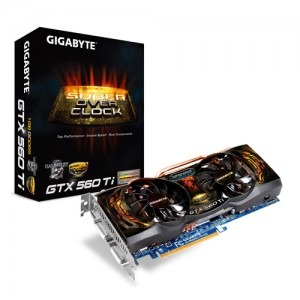 GIGABYTE GeForce GTX 560 Ti Super OC 1GB GDDR5 256-bit 950MHz
