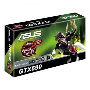 ASUS GeForce GTX 590 3GB GDDR5 2x 384-bit