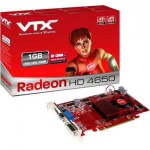 VTX3D Radeon HD4650 1GB DDR3 128-bit