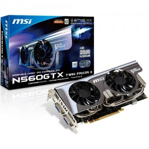 MSI GeForce GTX 560 Twin Frozr II OC 1GB GDDR5 256-bit
