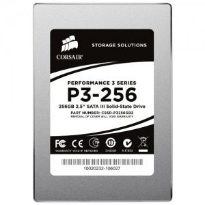 Corsair Performance 3 Series P3 256GB SATA-II 2.5 inch
