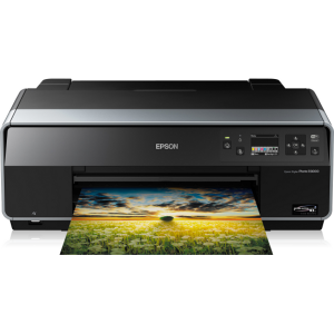 Epson Stylus Photo R3000, inkjet, color, format A3+, retea, Wi-Fi