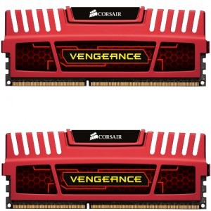 Corsair Vengeance Red 8GB DDR3 1866MHz CL9 Dual Channel Kit Rev. A