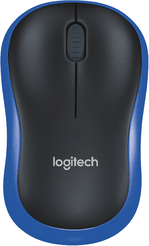 Mouse Logitech M185, Wireless, Blue