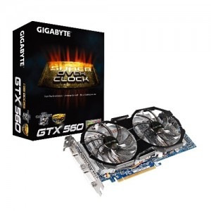 GIGABYTE GeForce GTX 560 Super OC 1GB GDDR5 256-bit