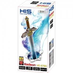 HIS Radeon HD6790 Fan 1GB GDDR5 256-bit