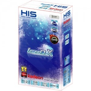 HIS Radeon HD6770 IceQ X Turbo 1GB GDDR5 128-bit