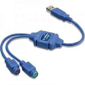 TRENDnet Cablu USB M - 2x PS2