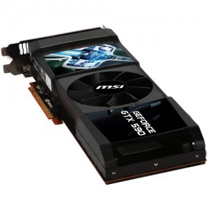 MSI GeForce GTX 590 3GB GDDR5 2x 384-bit
