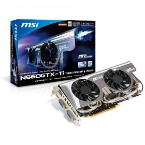 MSI GeForce GTX 560 Ti Twin Frozr II OC 2GB GDDR5 256-bit