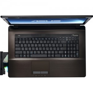 ASUS 17.3'' K73SV-TY426D, Procesor Intel® Core™ i5-2430M 2.4GHz Sandy Bridge, 4GB, 750GB, GeForce GT 540M 1GB, Brown