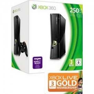 Microsoft Xbox 360 250GB + Forza Motorsport 3 + Crysis 2 + 3 Luni Xbox Live