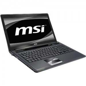 MSI 15.6'' CX640-656XEU, Procesor Intel® Core™ i5-2430M 2.4GHz Sandy Bridge, 4GB, 640GB, GeForce GT 520M 1GB, Black