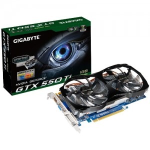 GIGABYTE GeForce GTX 550 Ti 1GB GDDR5 192-bit
