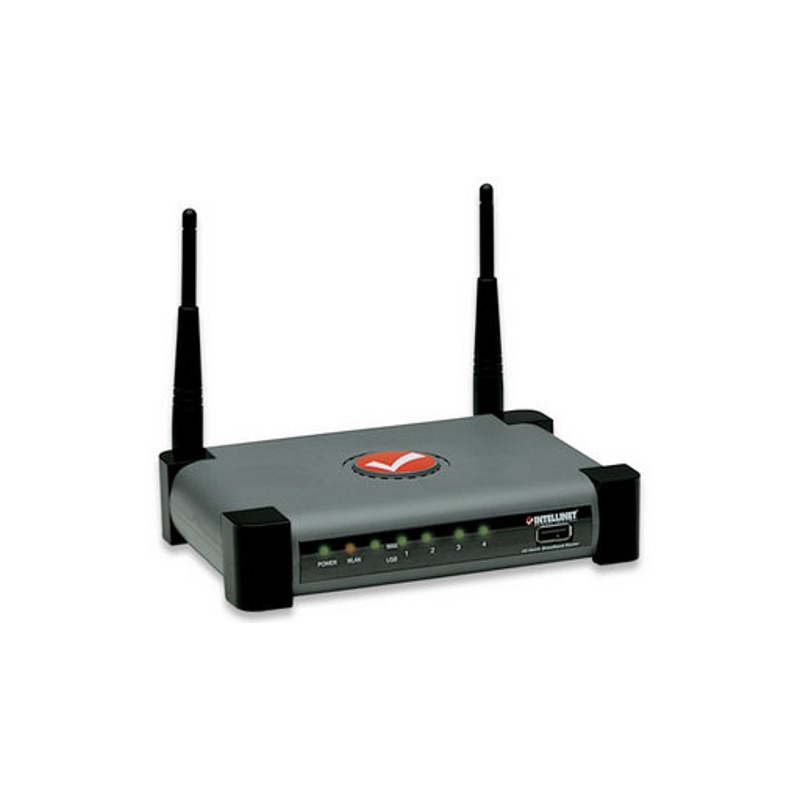 Router wireless Intellinet 300N 300 Mb/s 4-Ports - PC Garage