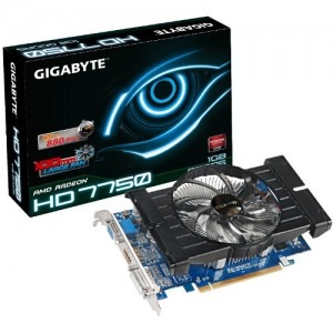 GIGABYTE Radeon HD7750 OC 1GB GDDR5 128-bit