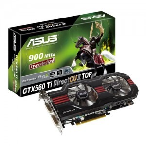 ASUS GeForce GTX 560 Ti DirectCU II Top 2GB GDDR5 256-bit
