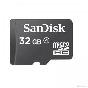 SanDisk Micro SDHC 32GB Clasa 4