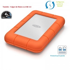 LaCie Rugged Mini 1TB USB 3.0 5400rpm