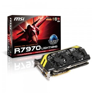 MSI Radeon HD7970 Lightning 3GB GDDR5 384-bit
