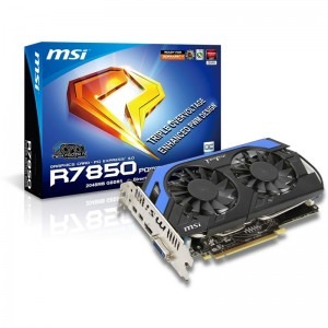 MSI Radeon HD7850 Twin Frozr IV OC Power Edition 2GB GDDR5 256-bit