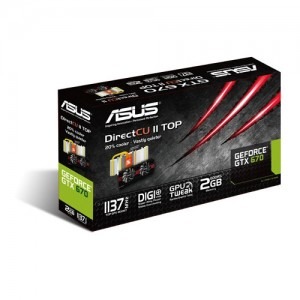 ASUS GeForce GTX 670 DirectCU II Top 2GB GDDR5 256-bit