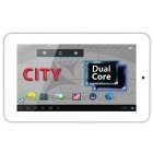 Allview Speed City SuperSlim, 7 inch MultiTouch, Cortex A9 Dual-Core 1.5GHz, 1GB RAM, 8GB flash, Wi-Fi, Android 4.1 Jelly Bean, White