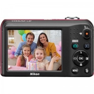 Nikon COOLPIX L27 rosu