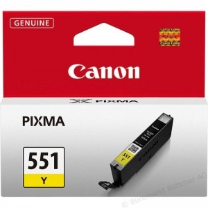 Canon Cartus CLI-551 Yellow